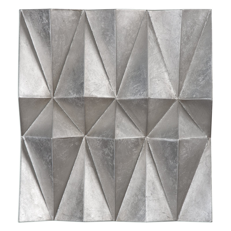 AllModern 3 Piece Silver Metal Wall Décor Set & Reviews Wayfair